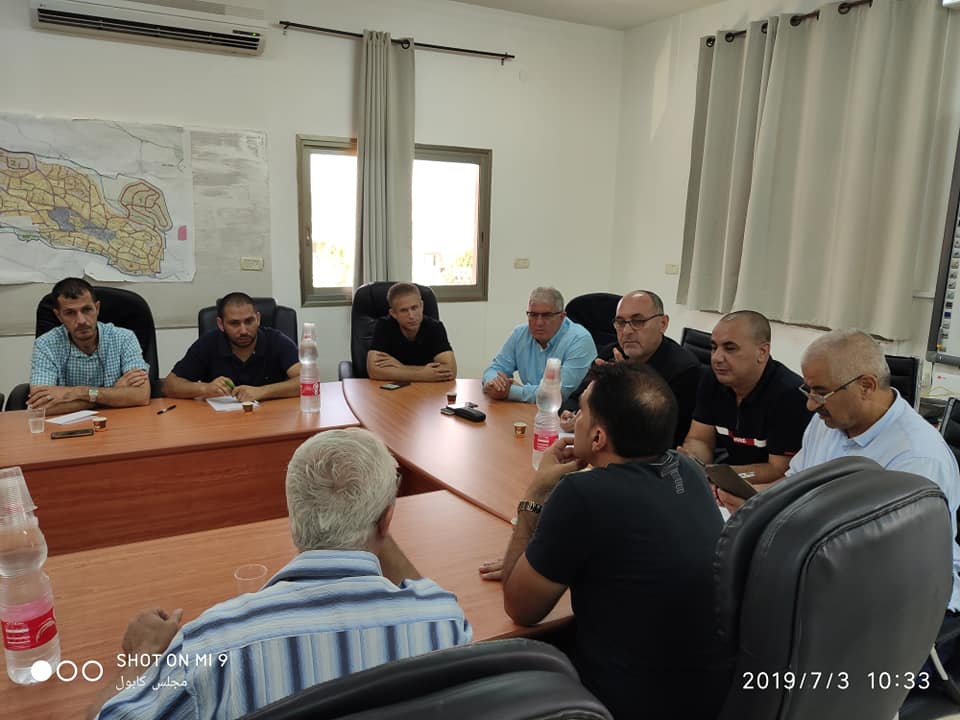 إجتماع مع ممثلين عن قسم الرياضيات في جامعة حيفا